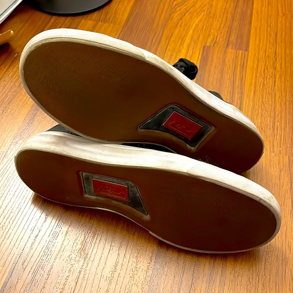 Converse Jack Purcell black leather high-tops - Picture 2 of 6